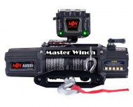   Лебёдка электрическая 12V Master Winch MWSA 9500 lbs 4310 кг (кевлар) 