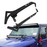  Кронштейн крепления светодиодной балки для Jeep Wrangler JL 2018-23