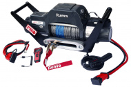   Лебёдка переносная 12V Runva 12000SR lbs с площадкой в квадрат (кевлар)