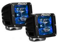  Фара Rigid Radiance POD с синей подсветкой, пара