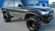 Расширители колёсных арок Toyota Land Cruiser 80 (130мм)