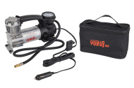   Компрессор автомобильный переносной 12V Yurui 50 л/мин 8,2 атм с аналоговым манометром