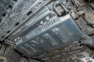   Защита Falcon радиатора, картера, РК, КПП для GWM Haval H9 (2023+), алюминий, 8 мм