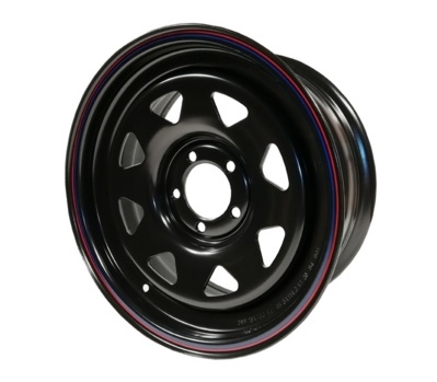 Диск Renaul Duster/JEEP черный 5х114,3 7R16 d84, ET+20. Цена 3 330 руб. | Offroad.su - все для внедорожника, пикапа и кроссовера