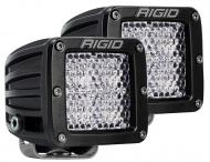 Фара Rigid D-Series Pro рабочий свет, пара (4 диода) 