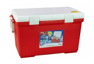 Термобокс IRIS Cooler Box CL-45, 45 литров, красный/белый