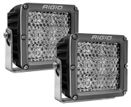   Фара Rigid D-XL Pro рабочий свет, пара (9 диодов)