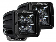 Фара Rigid D-Series Pro дальний свет, пара Midnight Edition (4 диода) 