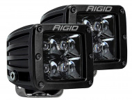   Фара Rigid D-Series Pro дальний свет, пара Midnight Edition (4 диода) 