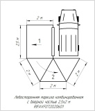 Маркиза комбинированная РИФ 2.5х2 м, левая, тент автомобильный