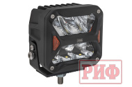   Светодиодная фара водительского света РИФ 107x102x86 мм 60W LED