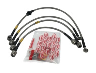 Шланги тормозные армированные Suzuki Jimny 1998-2018 50мм лифт, 4 штуки (с ESC/ESP)