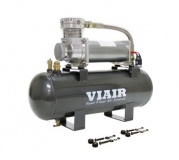   Ресивер 7,5 л в сборе с компрессором Viair 480С 55% при 15 атм 100% при 9 атм
