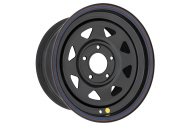 Диск Мерседес черный 5х130 8xR16 ET20 (треуг. мелкий)