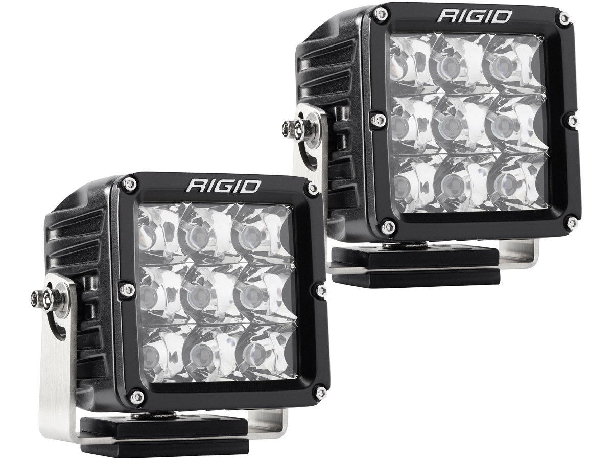 Фара Rigid D-XL Pro дальний свет, пара (9 диодов)