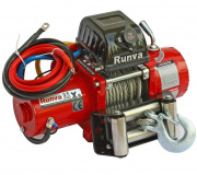   Лебёдка электрическая 12V Runva 9500 lbs 4310 кг (короткий барабан)