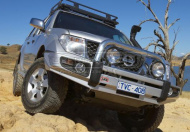  Бампер ARB Sahara с дугой Nissan Navara D40/Pathfinder R51 2005-2010