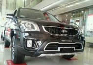   Накладка на передний бампер Kia Sportage III рестайлинг 2014-2016