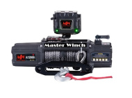   Лебёдка электрическая 12V Master Winch MWA 12000 lbs 5443 кг (кевлар)