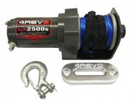 Лебёдка электрическая 12V 4REVO 2500-B LX lbs 1136 кг (кевлар) 