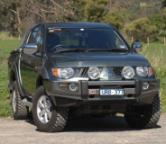  Бампер ARB Sahara без дуги для Mitsubishi L200 2006-2009