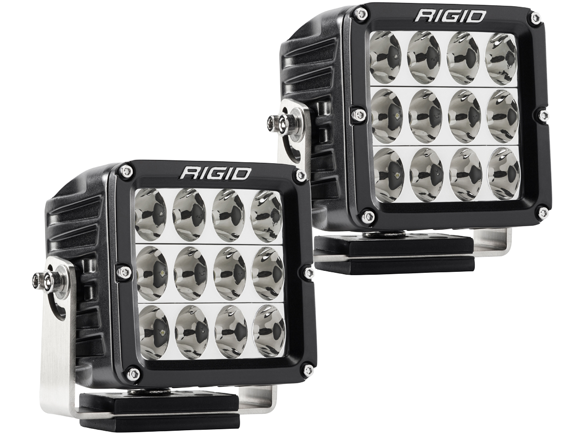 Фара Rigid D-XL Pro водмтельский свет, пара (12 диодов)