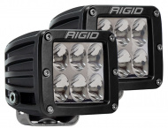   Фара Rigid D-Series Pro водительский свет, пара (6 диодов) 