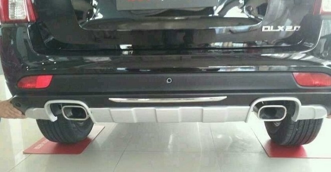 Накладка заднего бампера киа спортейдж 2 тюнинг Накладка на задний бампер Kia Sportage III рестайлинг 2014-2016. Цена 4 900 руб.