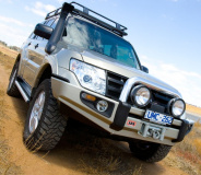 Бампер ARB Sahara без дуги для Mitsubishi Pajero 4 2007-2011