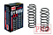   Пружины РИФ задние Toyota Land Cruiser 80/105 100-300 кг лифт 50 мм, TLC 100 0-200 кг лифт 25 мм